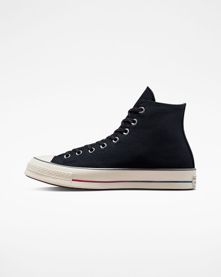 Tenisi Inalti Barbati Converse Chuck 70 Color Fade Negrii Gri | RO SULKR941